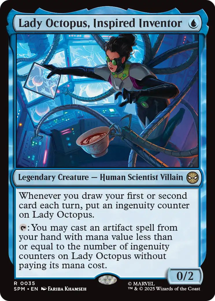 Lady Octopus, Inspired Inventor - Image 1