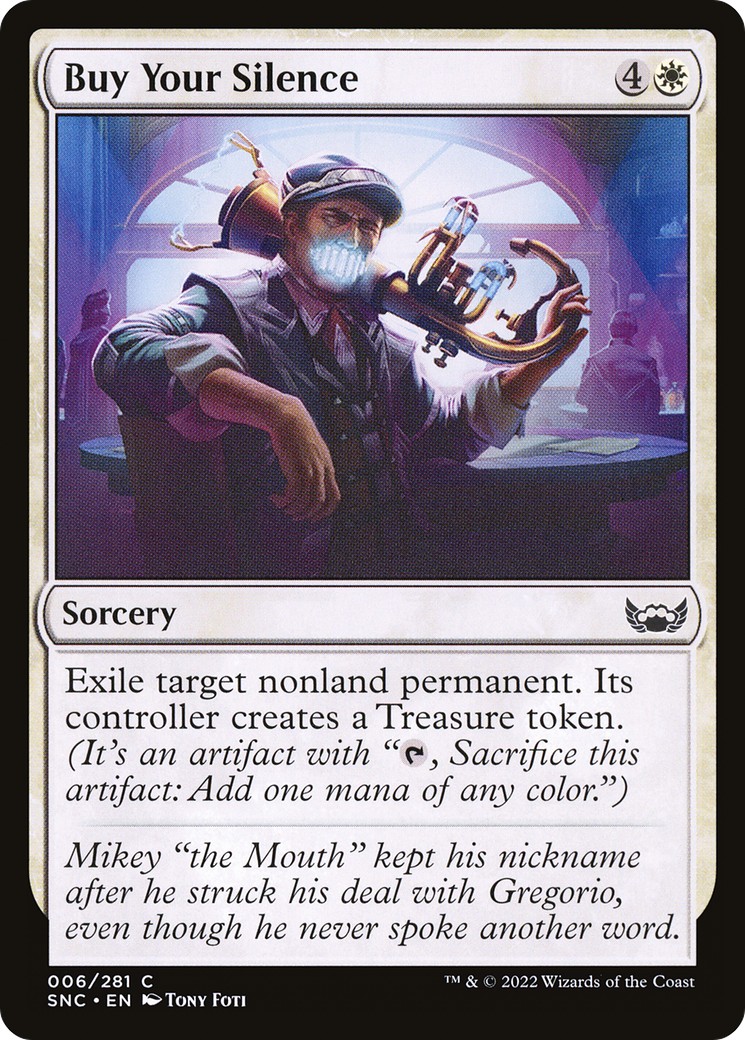 2022 Magic: The Gathering Streets of New Capenna 2022 Magic: The Gathering Streets of New Capenna #6 trading card