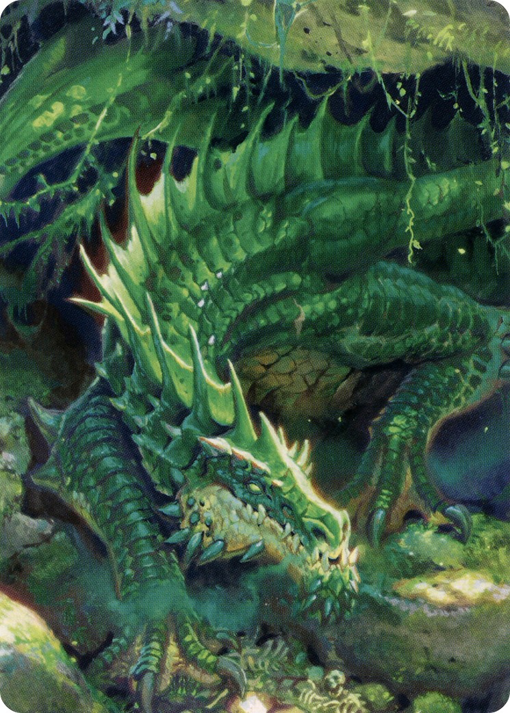 Lurking Green Dragon // Lurking Green Dragon - Image 1