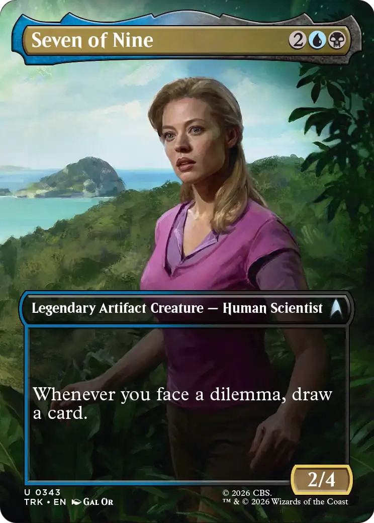 2026 Magic: The Gathering Star Trek 2026 Magic: The Gathering Star Trek #343 trading card