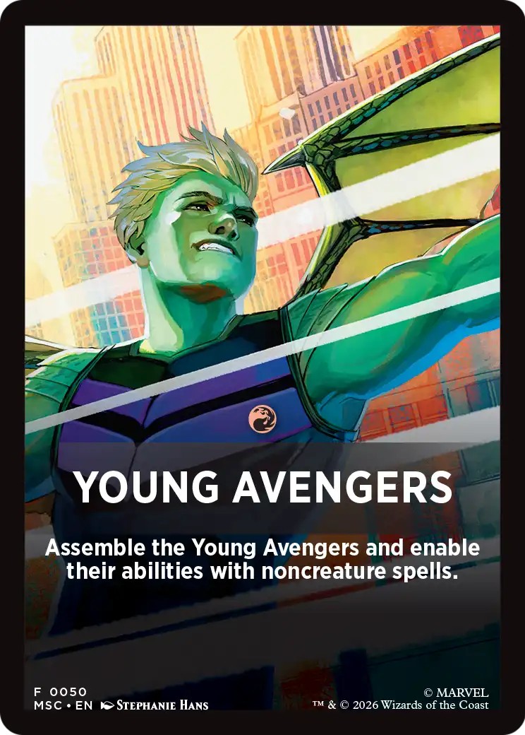 2026 Magic: The Gathering Marvel Super Heroes Jumpstart Front Cards 2026 Magic: The Gathering Marvel Super Heroes Jumpstart F