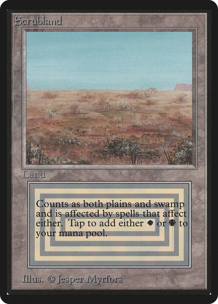 1993 Magic: The Gathering Beta 1993 Magic: The Gathering Beta #282 trading card