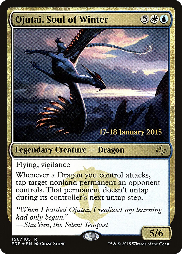2015 Magic: The Gathering Fate Reforged Promos 2015 Magic: The Gathering Fate Reforged Promos #156s trading card