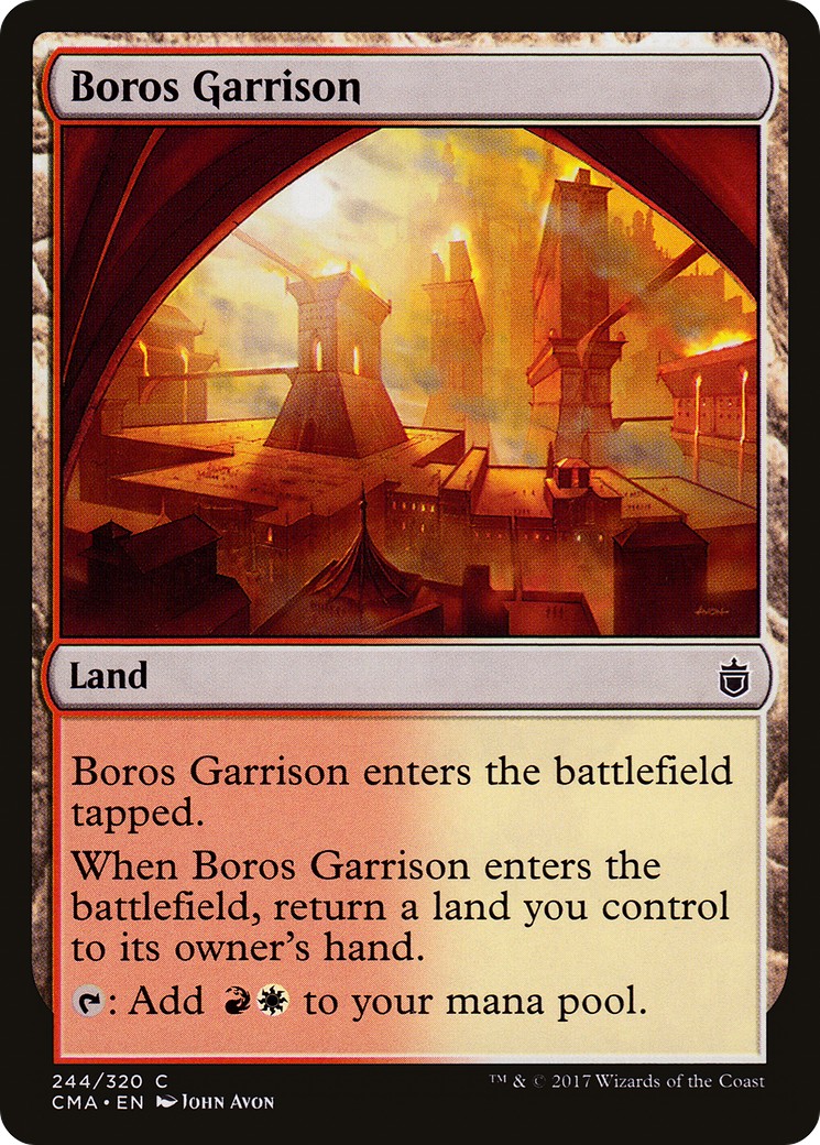 Boros Garrison (Common · Normal) · 2017 · Commander Anthology