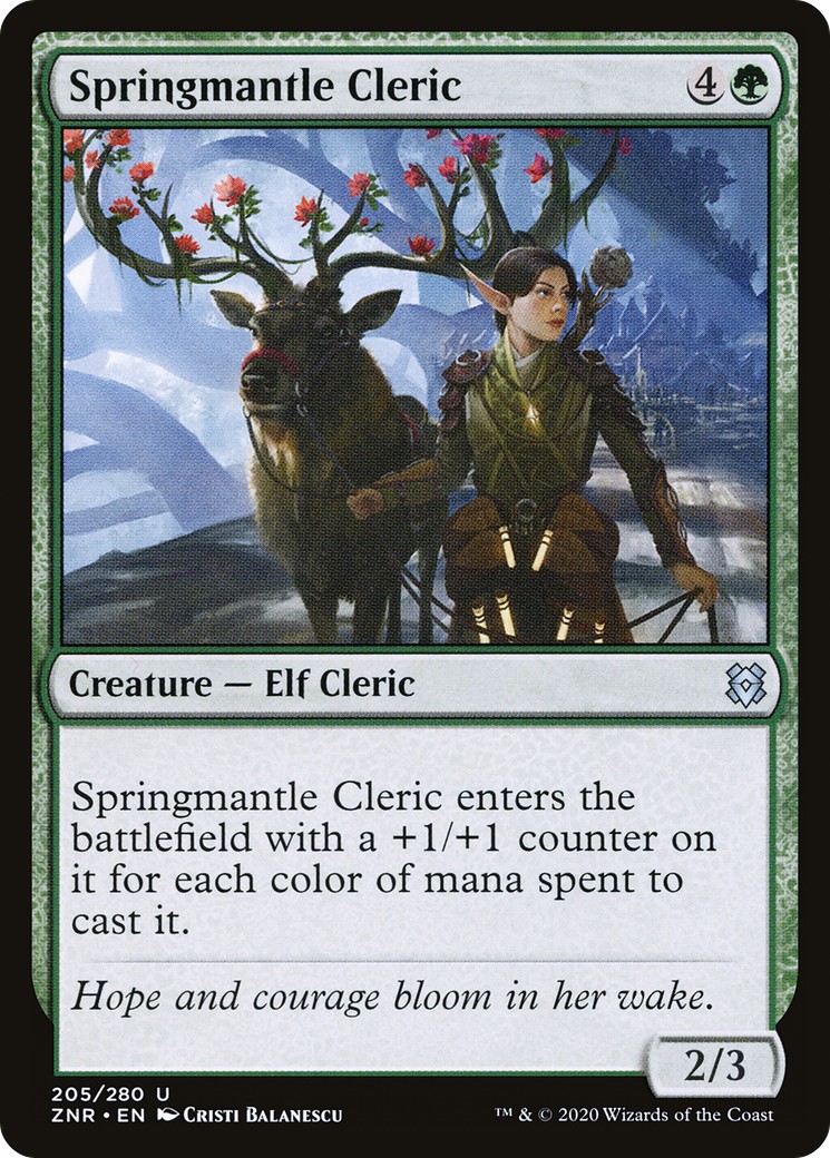 2020 Magic: The Gathering Zendikar Rising 2020 Magic: The Gathering Zendikar Rising #205 trading card