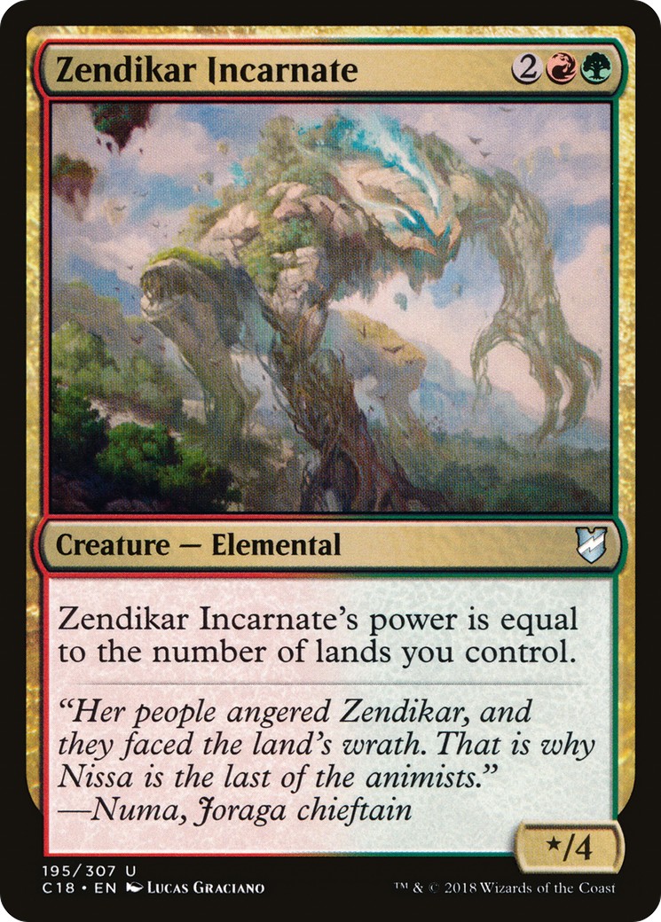 2018 Magic: The Gathering Commander 2018 Magic: The Gathering Commander #195 trading card