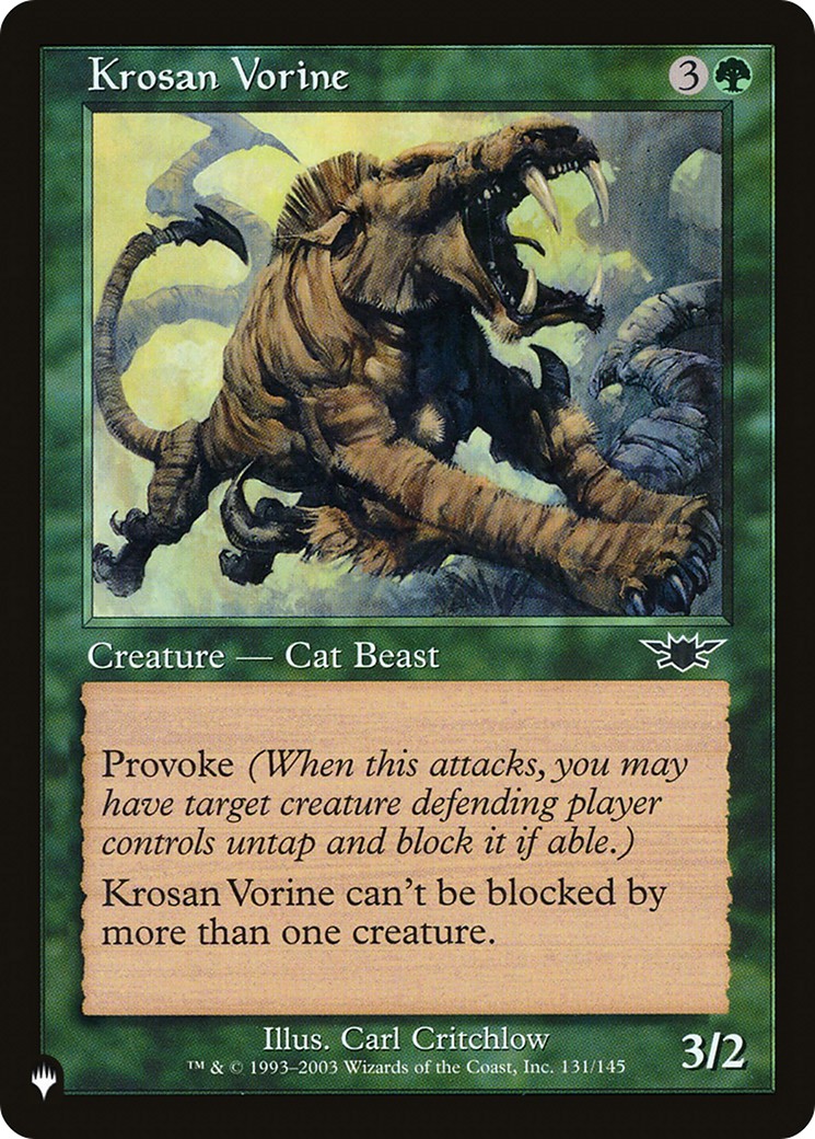 2024 Magic: The Gathering The List 2024 Magic: The Gathering The List #LGN-131 trading card