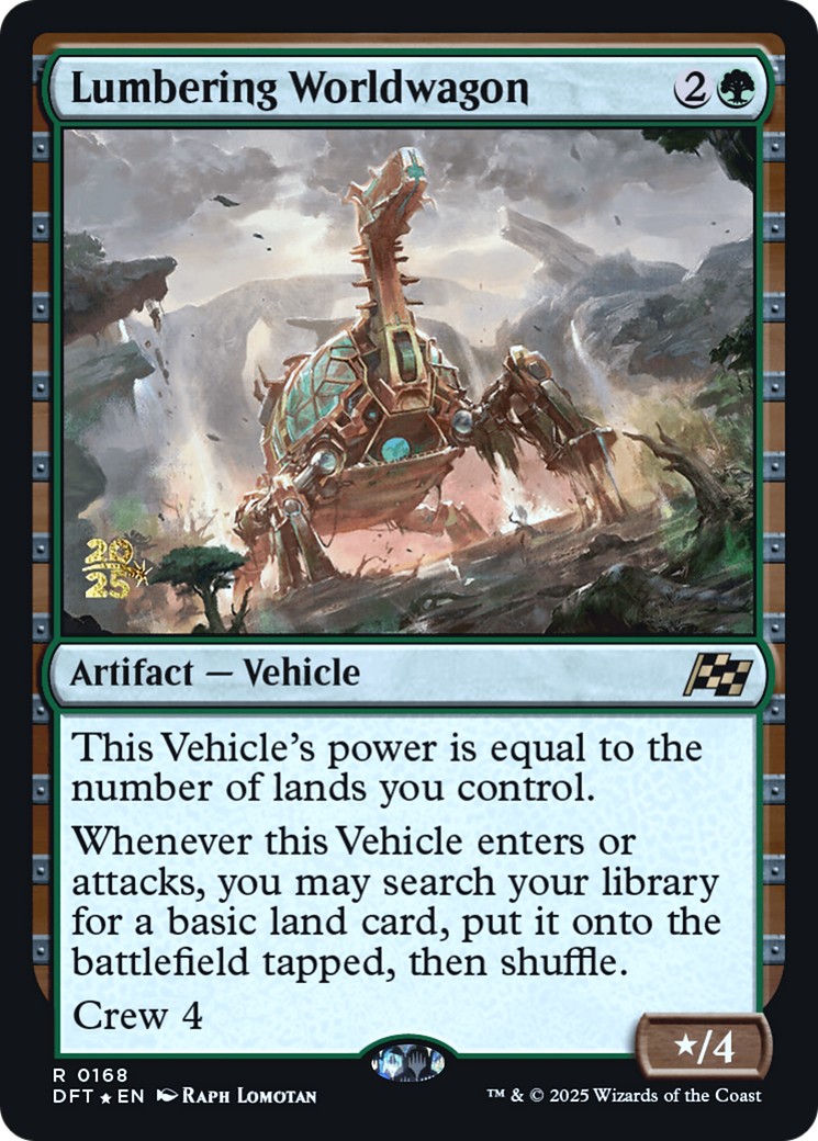 2025 Magic: The Gathering Aetherdrift Promos 2025 Magic: The Gathering Aetherdrift Promos #168s trading card
