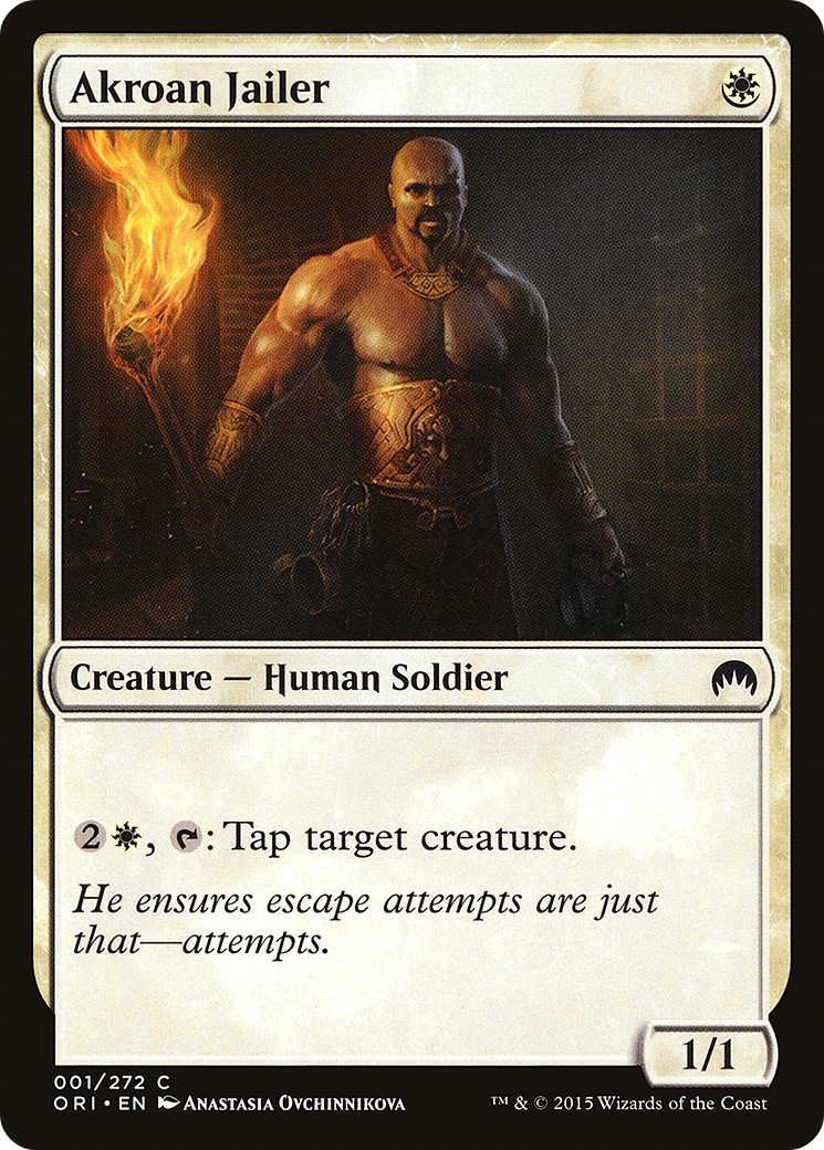 Akroan Jailer - Image 1