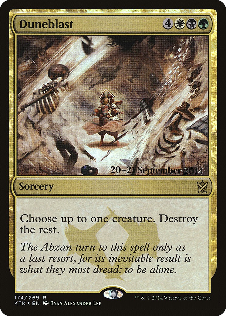 2014 Magic: The Gathering Khans of Tarkir Promos 2014 Magic: The Gathering Khans of Tarkir Promos #174s trading card