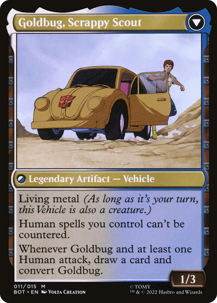 Goldbug, Humanity's Ally // Goldbug, Scrappy Scout thumbnail 2