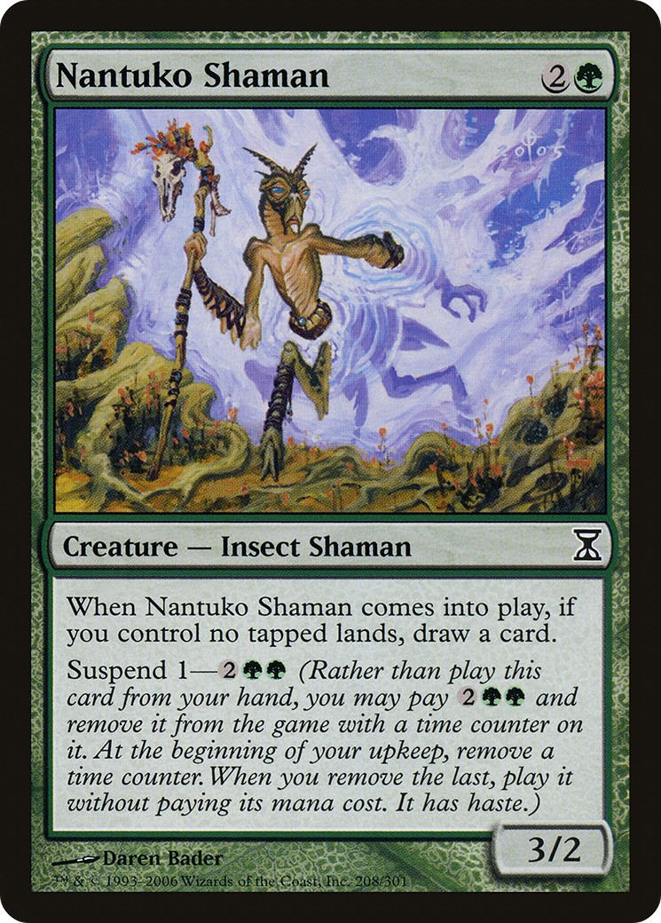 2006 Magic: The Gathering Time Spiral 2006 Magic: The Gathering Time Spiral #208 trading card