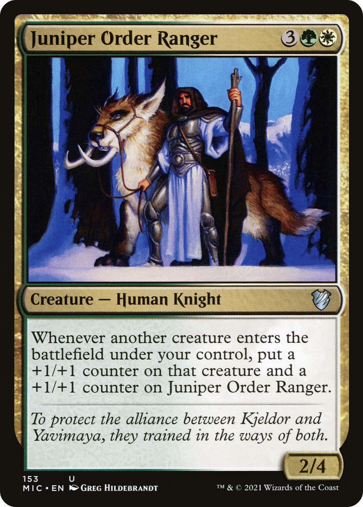 2021 Magic: The Gathering Midnight Hunt 2021 Magic: The Gathering Midnight Hunt #153 trading card