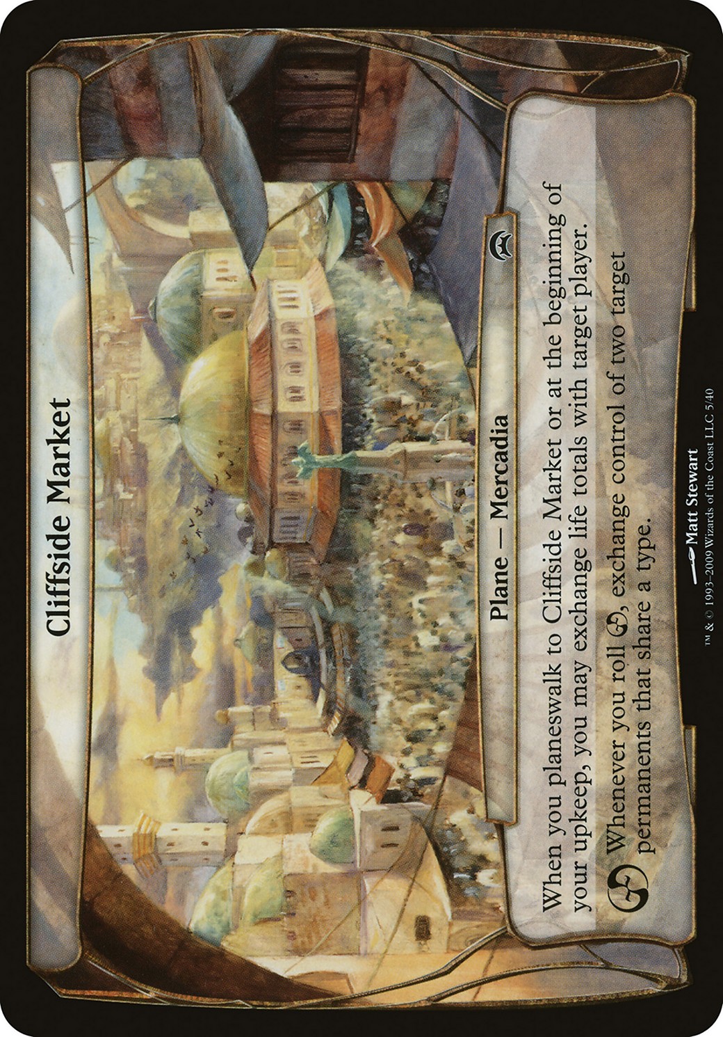 2009 Magic: The Gathering Planechase Planes 2009 Magic: The Gathering Planechase Planes #5 trading card