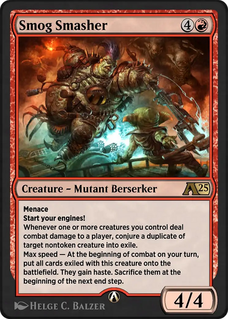 2025 Magic: The Gathering Alchemy: Aetherdrift Smog Smasher #16 trading card