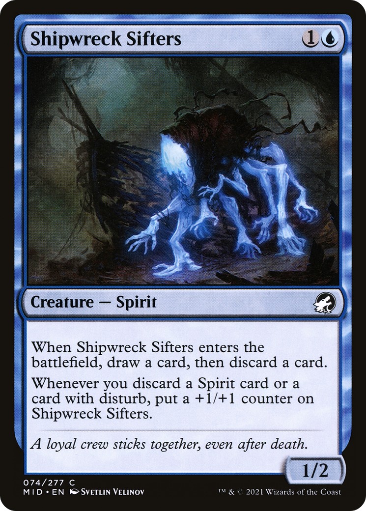 2021 Magic: The Gathering Innistrad: Midnight Hunt 2021 Magic: The Gathering Innistrad: Midnight Hunt #74 trading card
