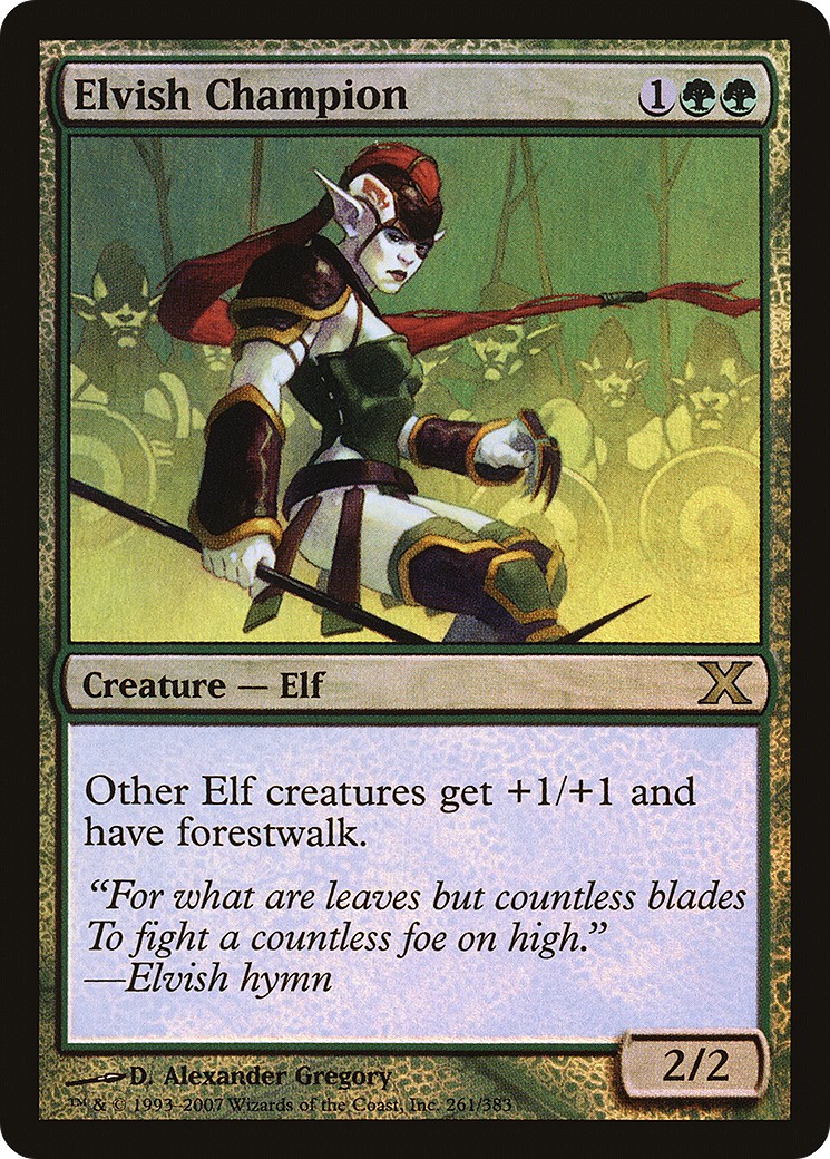 2007 Magic: The Gathering Tenth Edition 2007 Magic: The Gathering Tenth Edition #261★ trading card