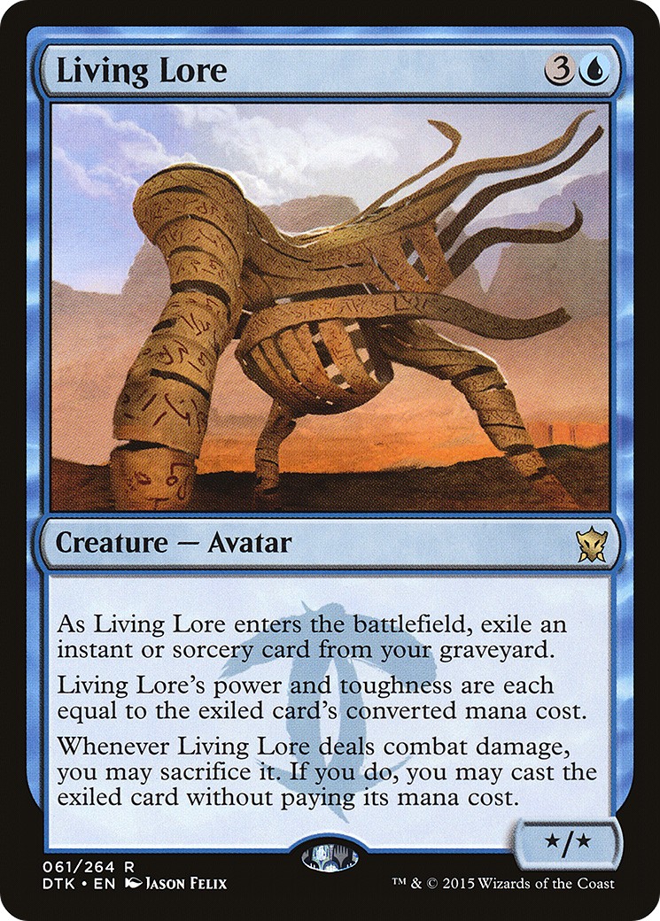 2015 Magic: The Gathering Dragons of Tarkir 2015 Magic: The Gathering Dragons of Tarkir #61 trading card