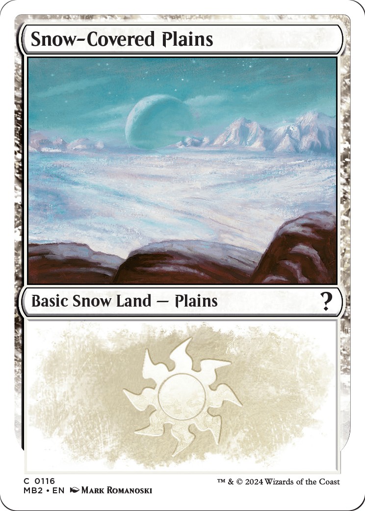 2024 Magic: The Gathering Mystery Booster 2 2024 Magic: The Gathering Mystery Booster 2 #116 trading card