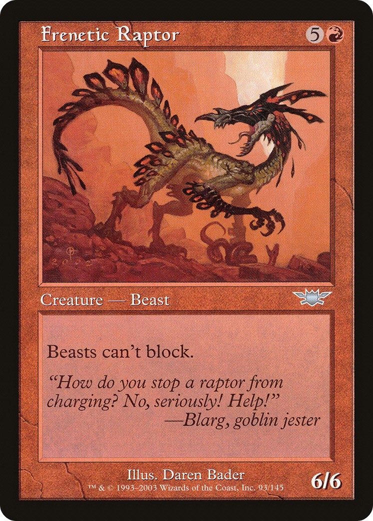 2003 Magic: The Gathering Legions 2003 Magic: The Gathering Legions #93 trading card