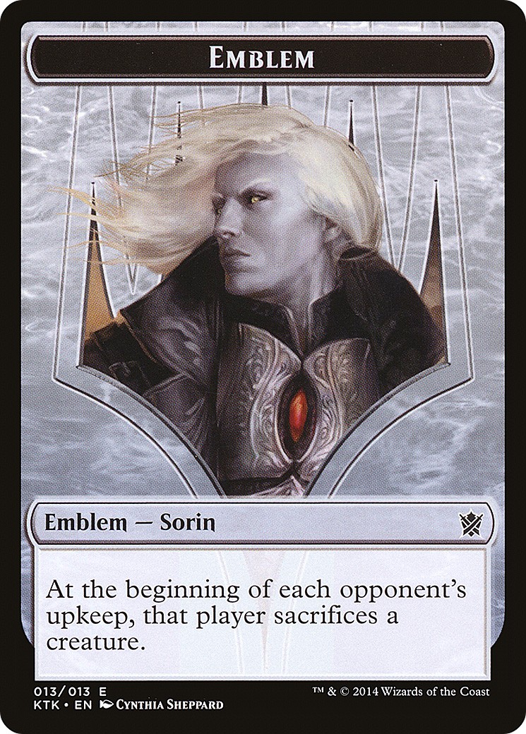 Sorin, Solemn Visitor Emblem - Image 1