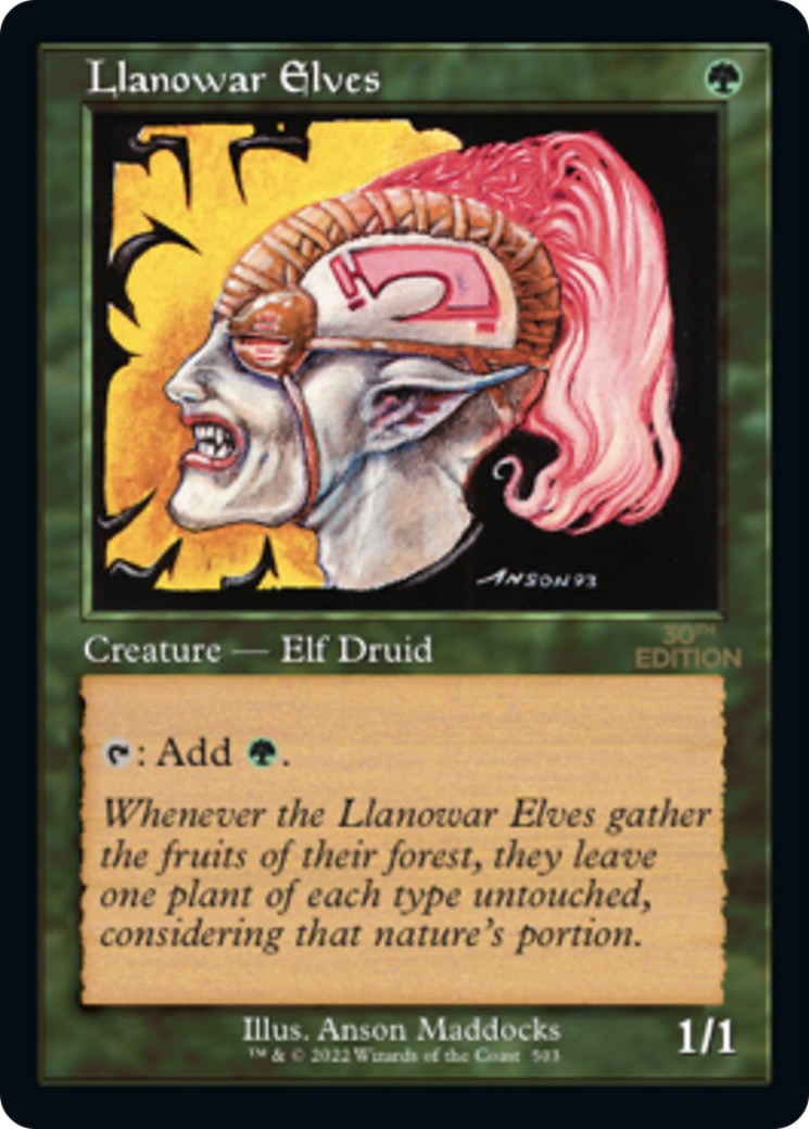Llanowar Elves - Image 1