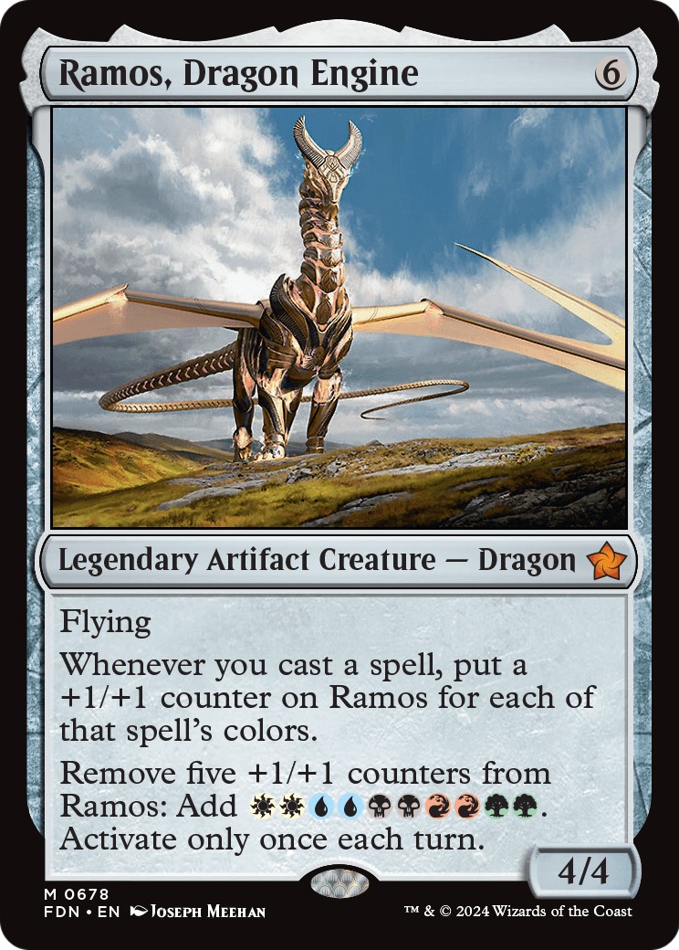 2024 Magic: The Gathering Foundations 2024 Magic: The Gathering Foundations #678 trading card