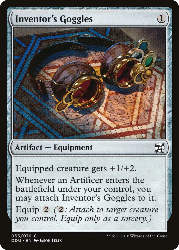 2018 Magic: The Gathering Duel Decks: Elves vs. Inventors 2018 Magic: The Gathering Duel Decks: Elves vs. Inventors #55 tradi