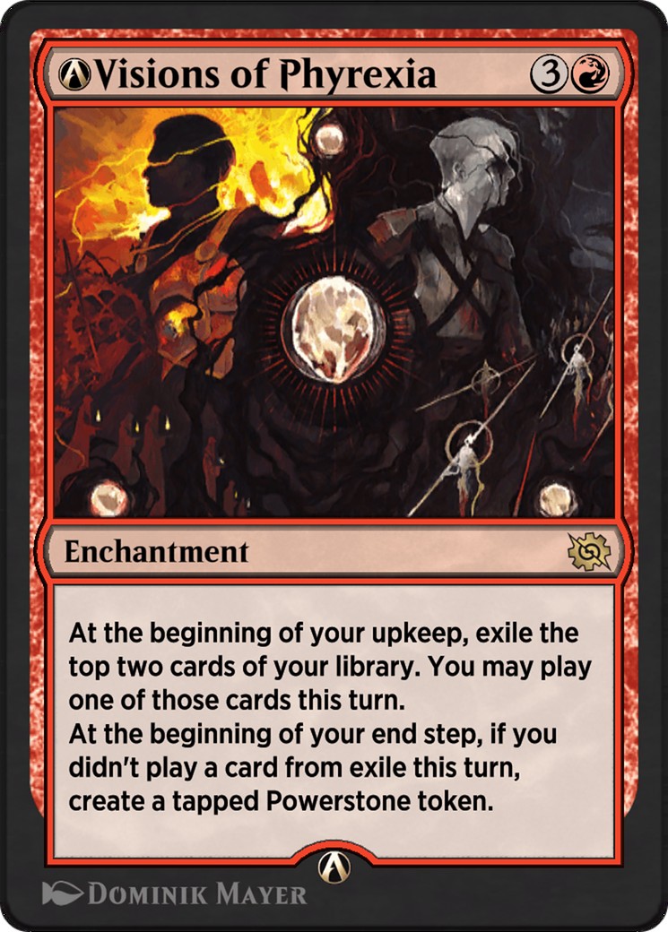 2024 Magic: The Gathering The Brothers' War A-Visions of Phyrexia #A-156 trading card