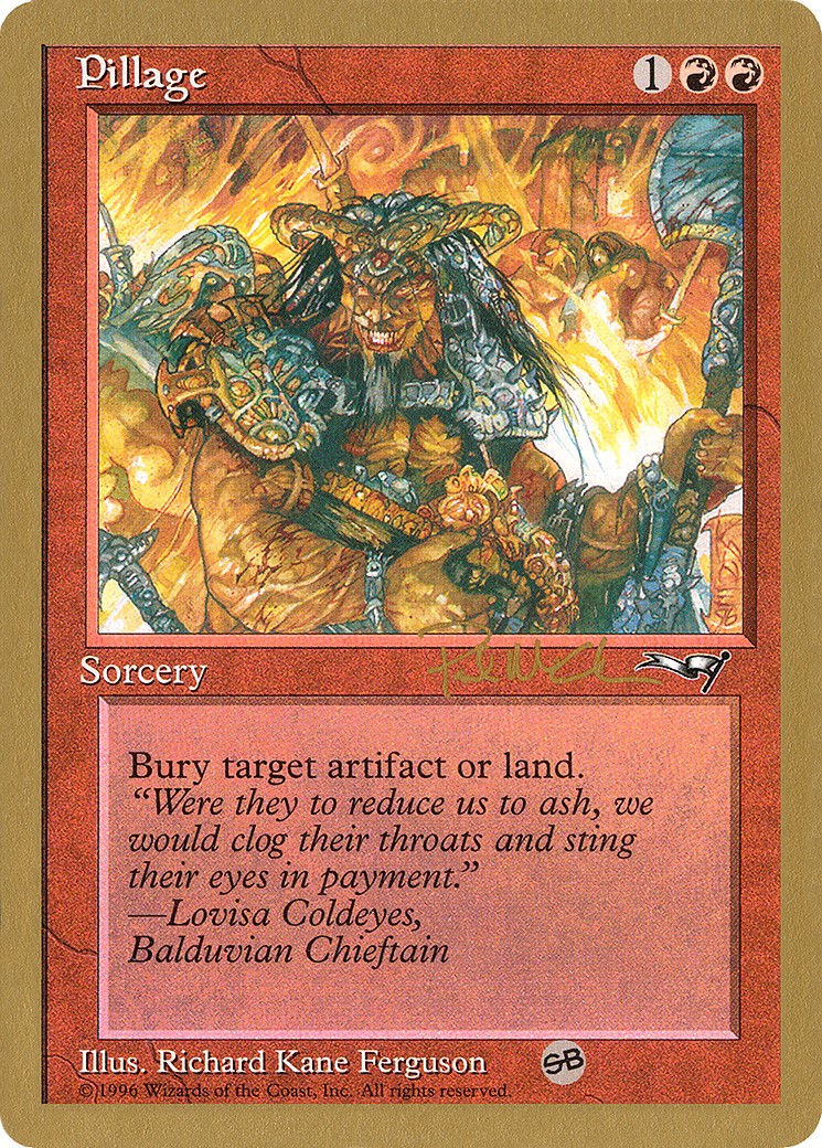 1997 Magic: The Gathering World Championship Decks 1997 Magic: The Gathering World Championship Decks #pm76sb trading card