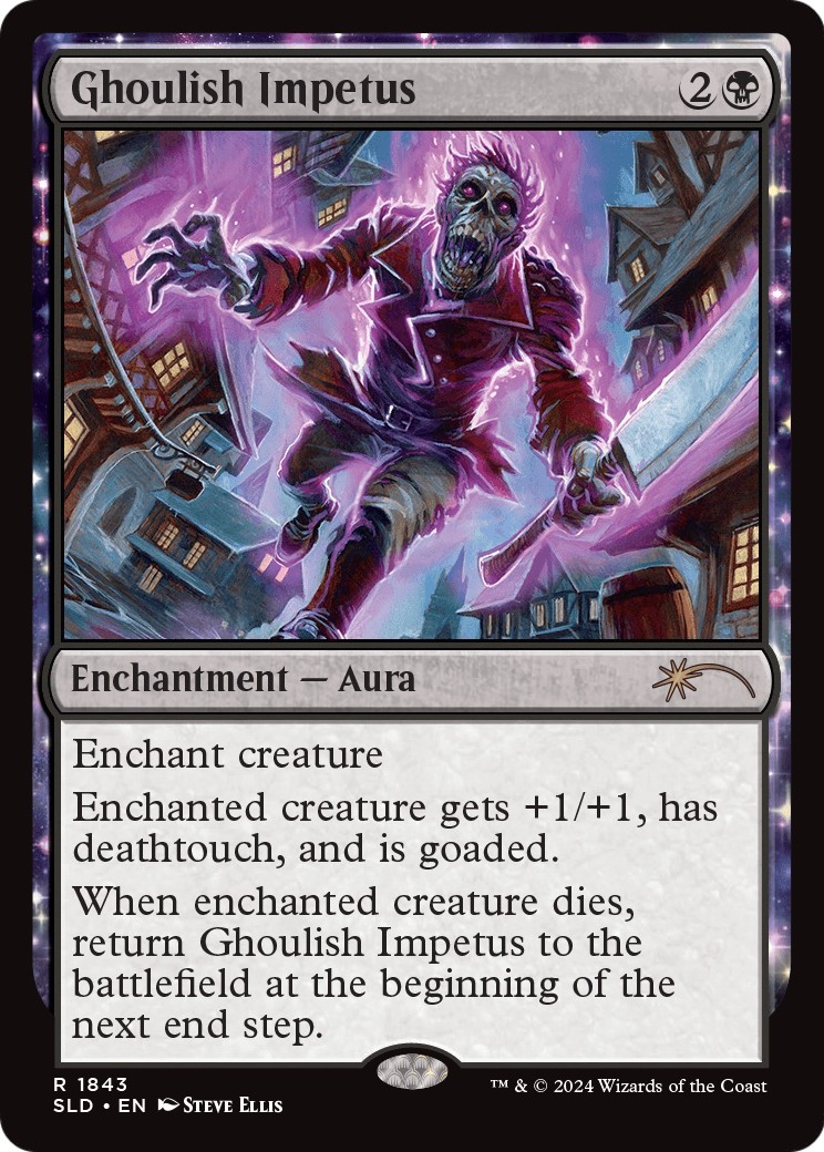 2024 Magic: The Gathering Secret Lair Drop 2024 Magic: The Gathering Secret Lair Drop #1843 trading card