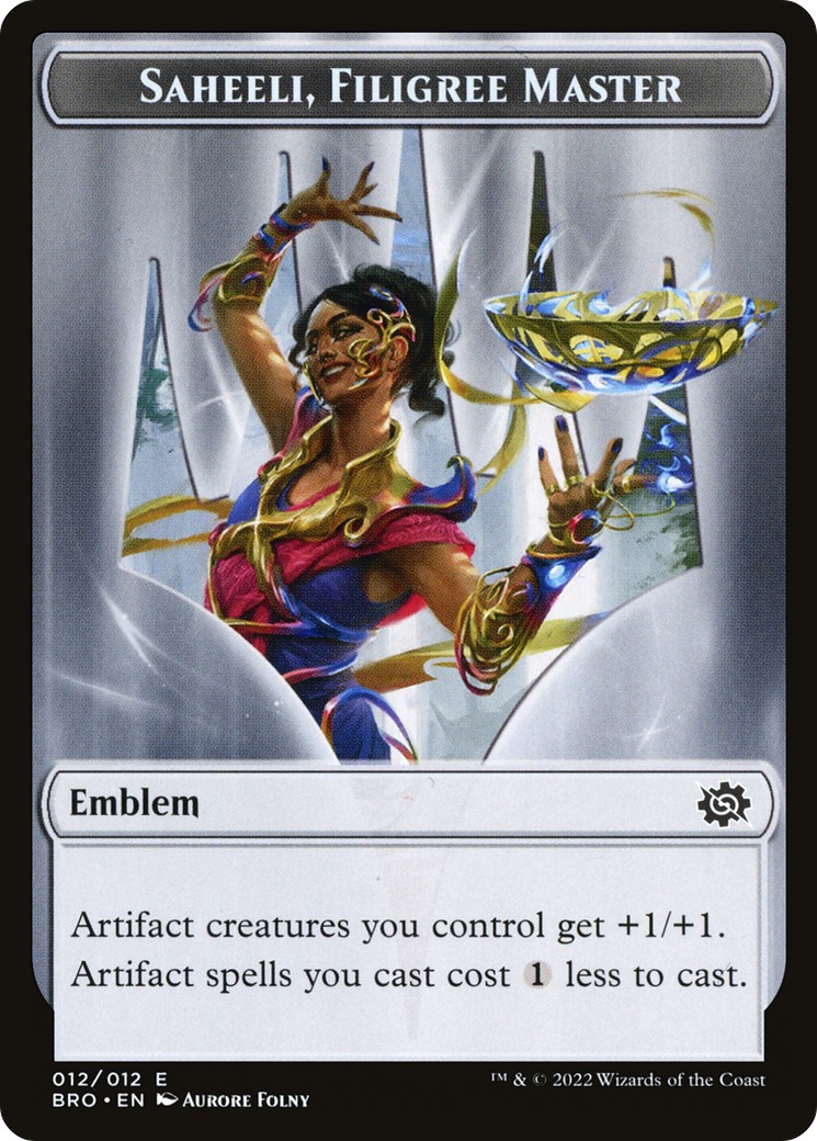 Saheeli, Filigree Master Emblem - Image 1