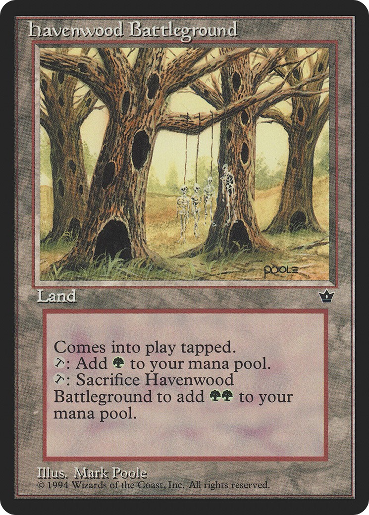 1994 Magic: The Gathering Fallen Empires 1994 Magic: The Gathering Fallen Empires #96 trading card