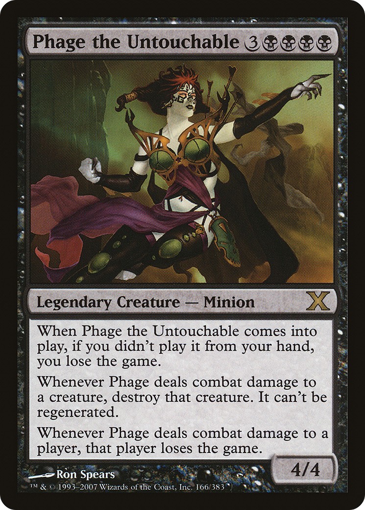 2007 Magic: The Gathering Tenth Edition 2007 Magic: The Gathering Tenth Edition #166 trading card