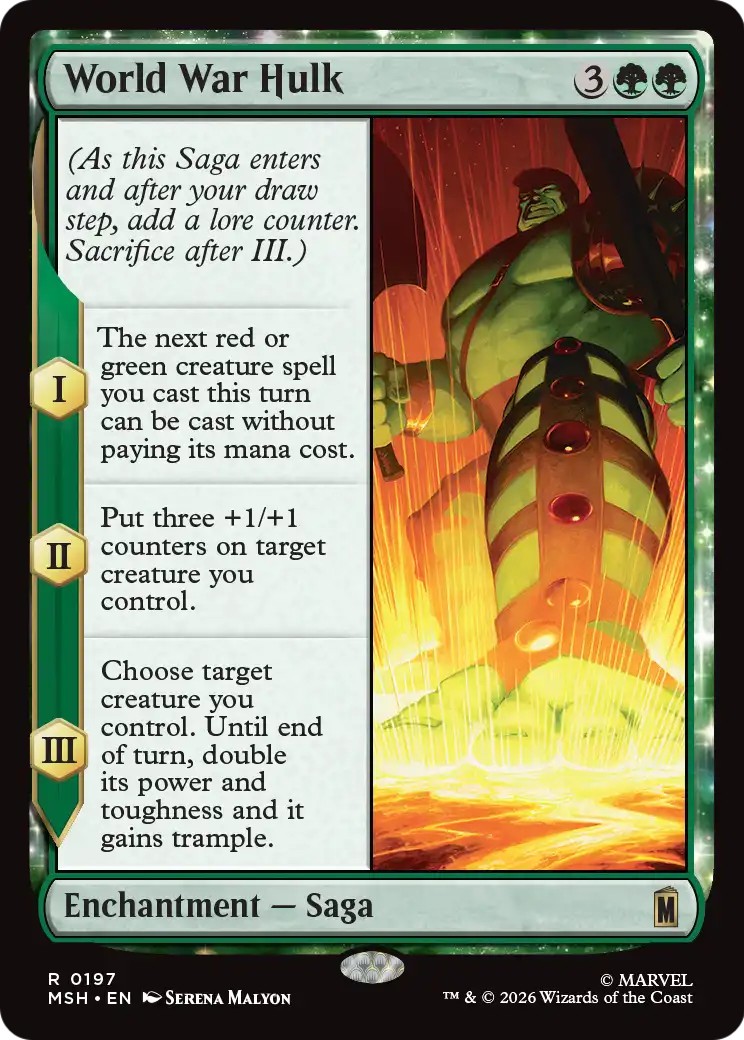 2026 Magic: The Gathering Marvel Super Heroes 2026 Magic: The Gathering Marvel Super Heroes #197 trading card
