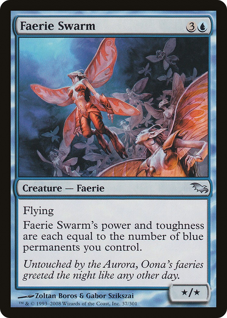 2008 Magic: The Gathering Shadowmoor 2008 Magic: The Gathering Shadowmoor #37 trading card