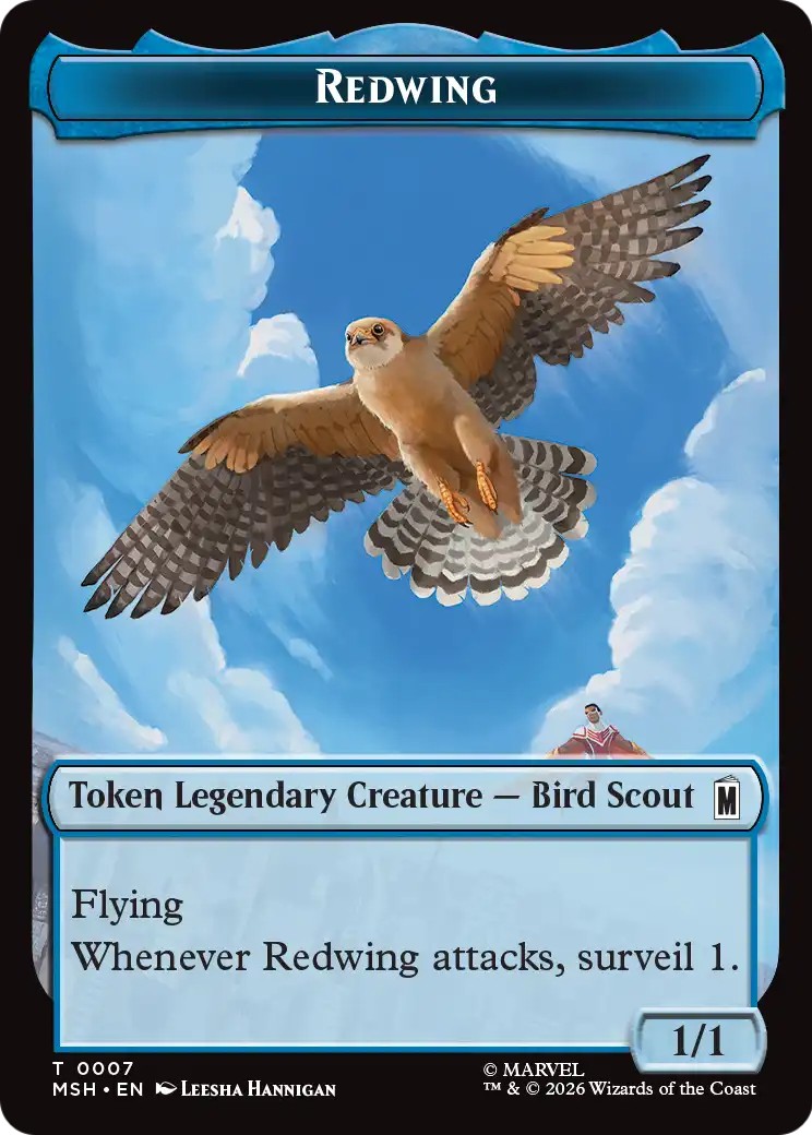 2026 Magic: The Gathering Marvel Super Heroes Tokens 2026 Magic: The Gathering Marvel Super Heroes Tokens #7 trading card