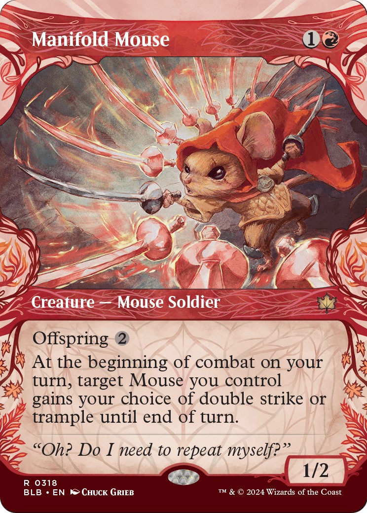 2024 Magic: The Gathering Bloomburrow 2024 Magic: The Gathering Bloomburrow #318 trading card