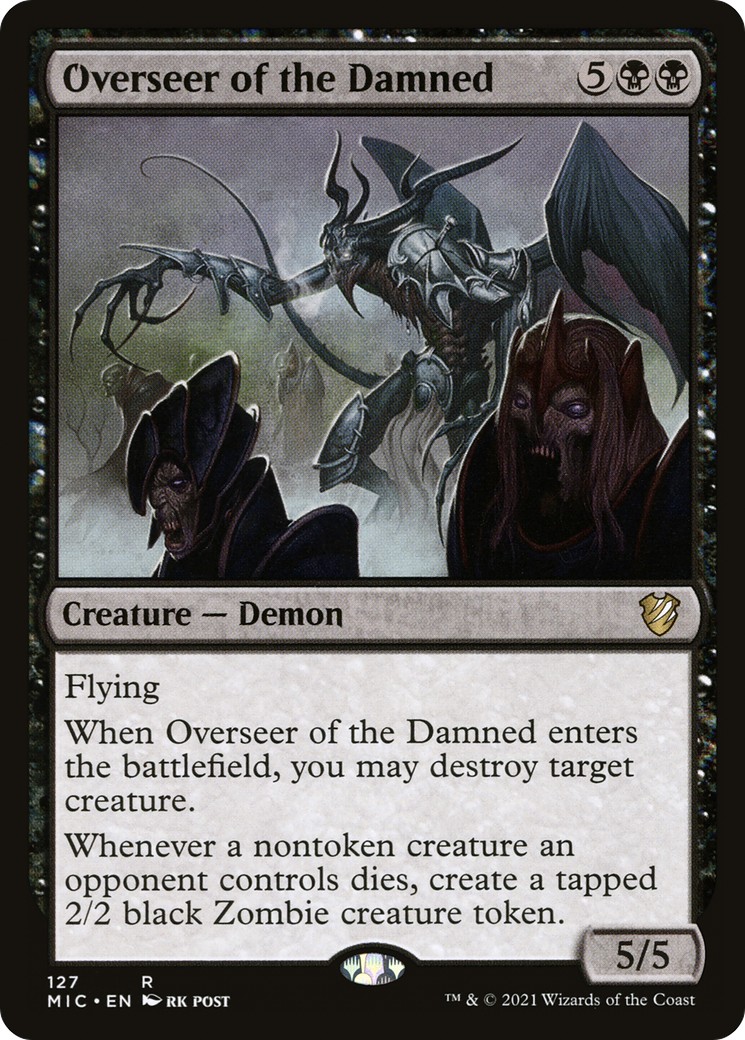 2021 Magic: The Gathering Midnight Hunt 2021 Magic: The Gathering Midnight Hunt #127 trading card