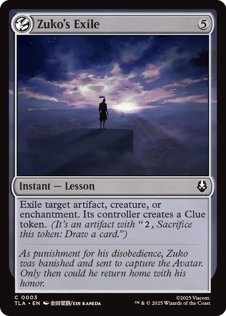 2025 Magic: The Gathering Avatar: The Last Airbender 2025 Magic: The Gathering Avatar: The Last Airbender #3 trading card