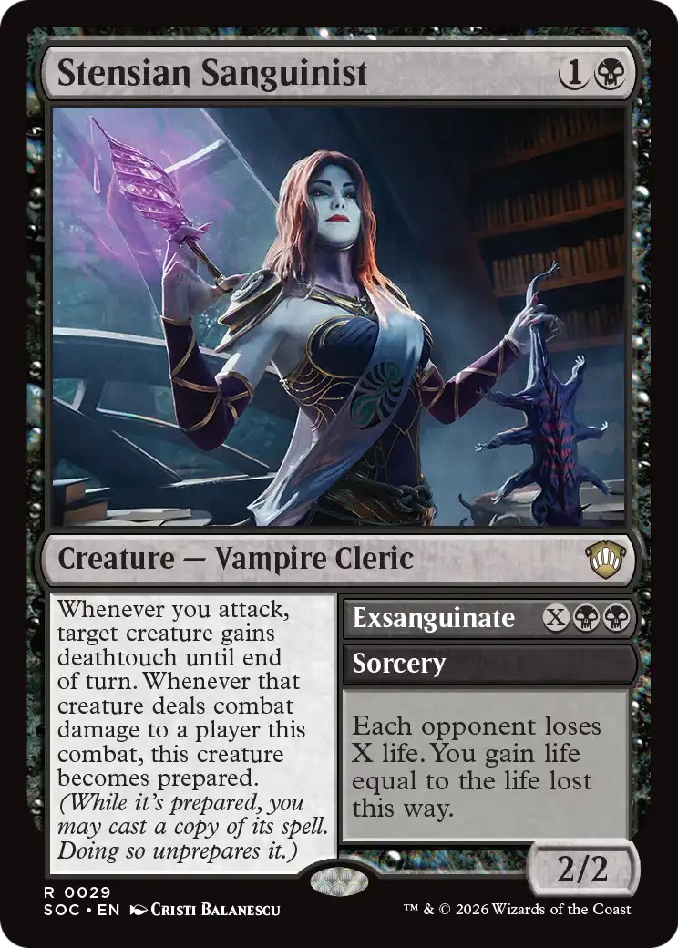 2026 Magic: The Gathering Secrets of Strixhaven 2026 Magic: The Gathering Secrets of Strixhaven #29 trading card