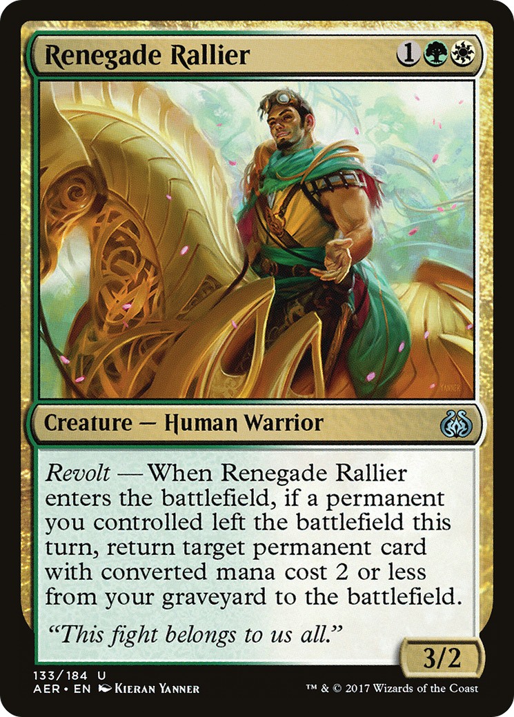 Renegade Rallier - Image 1