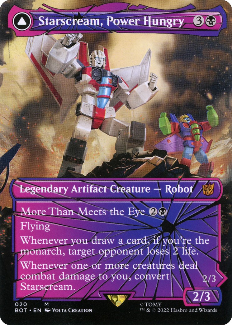 Starscream, Power Hungry // Starscream, Seeker Leader - Image 1