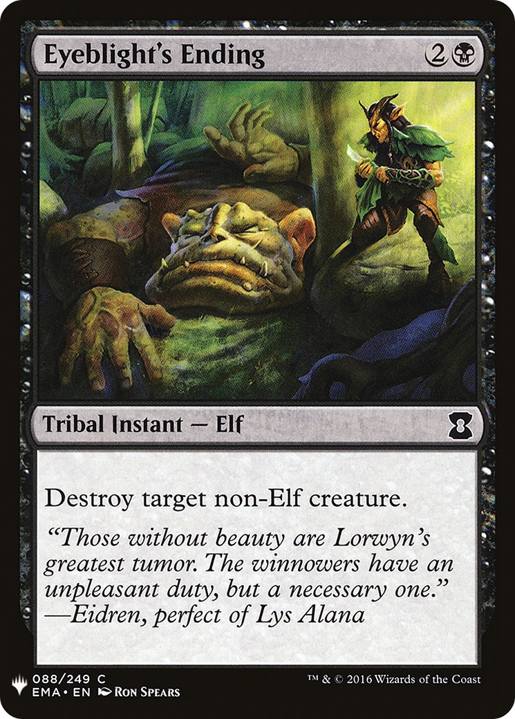 2019 Magic: The Gathering The List 2019 Magic: The Gathering The List #EMA-88 trading card