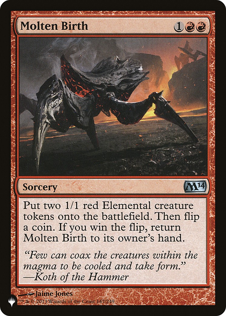 2024 Magic: The Gathering The List 2024 Magic: The Gathering The List #M14-147 trading card