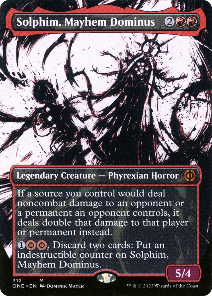 2023 Magic: The Gathering Phyrexia: All Will Be One 2023 Magic: The Gathering Phyrexia: All Will Be One #312 trading card
