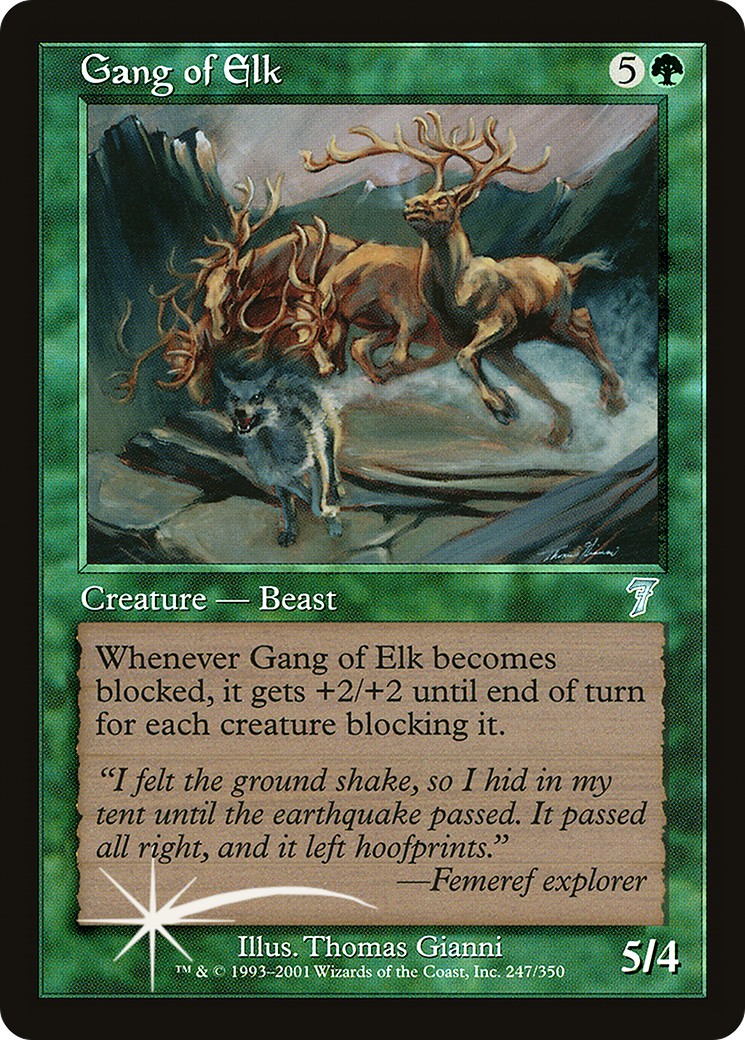 2001 Magic: The Gathering Seventh Edition 2001 Magic: The Gathering Seventh Edition #247★ trading card
