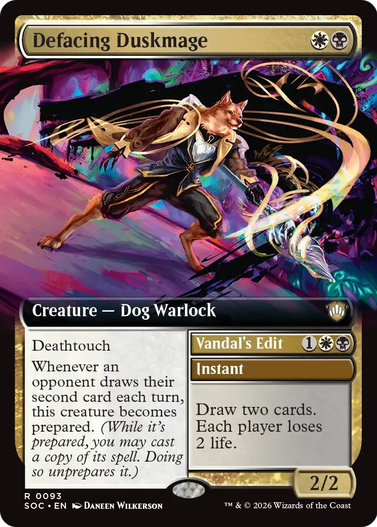 2026 Magic: The Gathering Secrets of Strixhaven 2026 Magic: The Gathering Secrets of Strixhaven #93 trading card