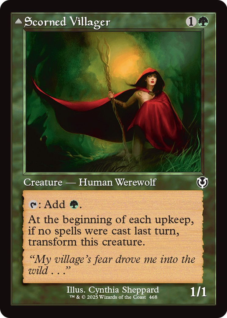 Scorned Villager // Moonscarred Werewolf - Image 1
