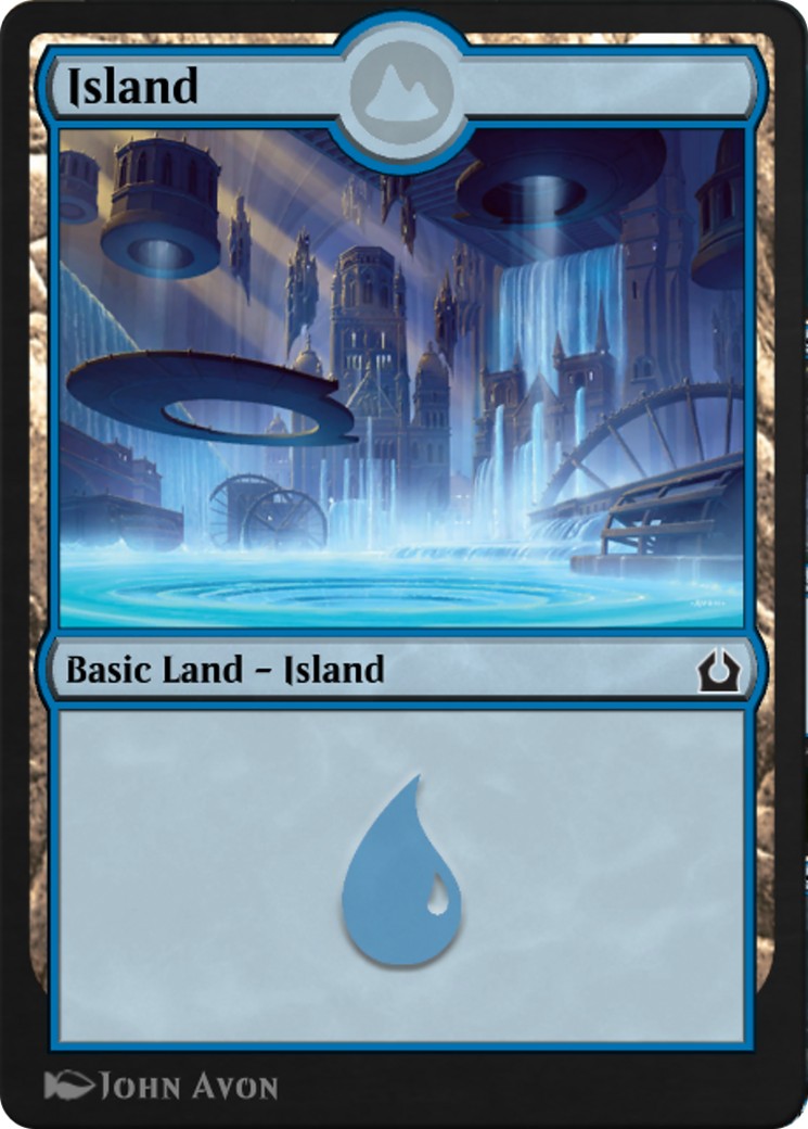 2019 Magic: The Gathering MTG Arena Promos Island #207 trading card